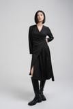 Đầm nữ  Black Long dress  C1-030 