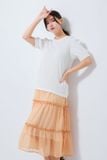  Chân váy nữ  Ribbon Skirt    Yellow  NAR-B056YL-F 