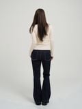  Áo thun nữ  Lace Ribbed Top  A3-038 