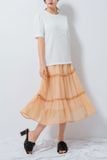  Chân váy nữ  Ribbon Skirt    Yellow  NAR-B056YL-F 