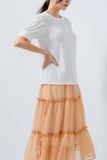  Chân váy nữ  Ribbon Skirt    Yellow  NAR-B056YL-F 