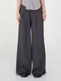  Quần dài nữ  Tucked Wide Slacks  B1-040 