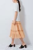  Chân váy nữ  Ribbon Skirt    Yellow  NAR-B056YL-F 