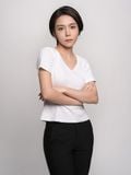  Áo thun nữ  Ribbed V  neck  A3-010 