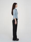  Áo sơmi nữ  Striped Fit Shirt  A2-034 