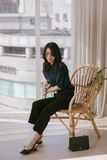  Áo sơmi nữ  Double buttoned Puff  A2-003 