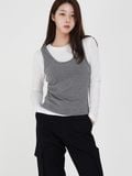  Áo thun nữ  Asym Slit Top   NAR-A033 