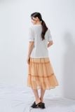  Chân váy nữ  Ribbon Skirt    Yellow  NAR-B056YL-F 