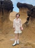  Chân váy nữ Floral Ribbon Skirt  B3-030 