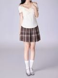 Chân váy nữ  Pleated Short Skirt  B3-026 