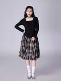  Chân váy nữ  Checkered Skirt  B3-028 