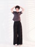  Áo sơmi nữ  Short Sleeve Shirt Grey  A2-032GR 