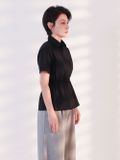  Áo sơmi nữ  Waist String Blouse  A2-033 