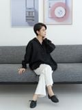  Áo sơmi nữ  Overfit Button down  A2-016 