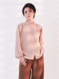  Áo kiểu nữ  Henryneck Blouse  A1-035 