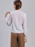  Áo kiểu nữ  Ruffle Ribbon Top  A1-033 