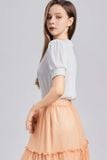  Chân váy nữ  Ribbon Skirt    Yellow  NAR-B056YL-F 