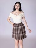  Áo thun nữ  Drape Top  A3-043 