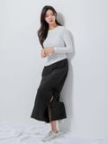  Chân váy nữ  Ribbon Slit Skirt  NAR-B018 