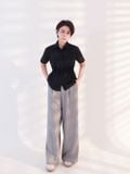  Áo sơmi nữ  Waist String Blouse  A2-033 