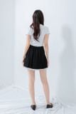  Chân váy nữ  Corduroy Mini Skirt  NAR-001BK 