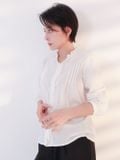  Áo kiểu nữ  Ruffle Ribbon Top  A1-033 
