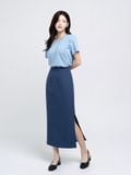  Chân váy nữ  Tucked Long Skirt  B3-001 