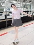  Áo kiểu nữ  Pink Striped Top  NAR-A048 