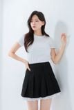  Chân váy nữ  Corduroy Mini Skirt  NAR-001BK 