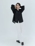  Áo sơmi nữ  Overfit Button down  A2-016 