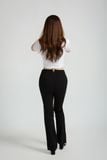  Áo thun nữ  V  neck Wrap cropped  A3-014 