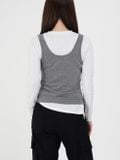  Áo thun nữ  Asym Slit Top   NAR-A033 