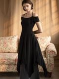  Đầm nữ  Off shoulder dress  C1-060 