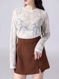  Chân váy nữ  A  Line Mini Skirt  B3-029 