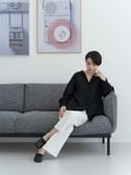  Áo sơmi nữ  Overfit Button down  A2-016 