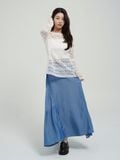  Chân váy nữ  Flowy Long Skirt  B3-027 