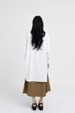  Áo sơmi nữ  White Long Shirt  A2-026 