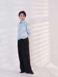  Quần dài nữ  Tucked Straight Black  B1-030 