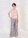  Áo sơmi nữ  Short Sleeve Shirt Pink  A2-032PK 