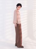 Quần dài nữ  Tucked Straight Brown  B1-030 