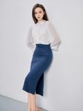  Chân váy nữ  Tucked Long Skirt  B3-001 