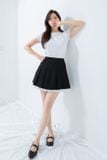  Chân váy nữ  Corduroy Mini Skirt  NAR-001BK 
