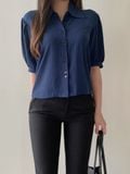  Áo sơmi nữ  Double buttoned Puff  A2-003 