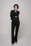  Quần dài nữ  Slit Trousers  B1-010 