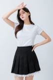  Chân váy nữ  Corduroy Mini Skirt  NAR-001BK 