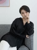  Áo sơmi nữ  Overfit Button down  A2-016 