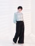  Quần dài nữ  Tucked Straight Black  B1-030 