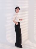  Quần dài nữ  Tucked Straight Black  B1-030 