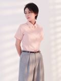  Áo sơmi nữ  Short Sleeve Shirt Pink  A2-032PK 