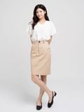  Chân váy nữ  Cotton Midi  Pencil Skirt  B3-006 